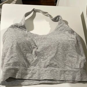 Gray Women's Auden halter bra top